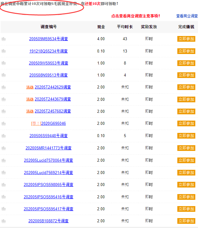 一调网:15年问卷调查老平台,参与任务直接赚现金-惠民星球